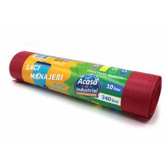 Saci menajeri colorati 10 buc/240 litri - 4- Roveli