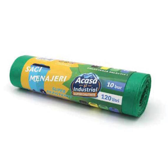 Saci menajeri colorati 10 buc/120 litri - 3- Roveli