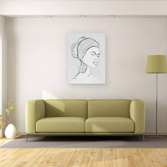 Tablou canvas - Femeie Minunata, Marime: 60 x 80 cm - 2- Roveli