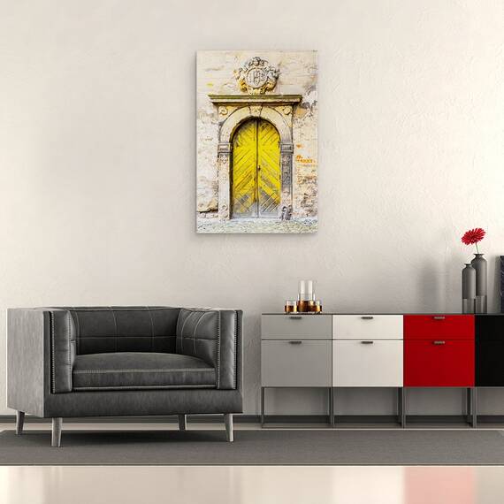 Tablou Canvas - Moravia, Usa, Galben, Marime: 40 x 60 cm - 2- Roveli
