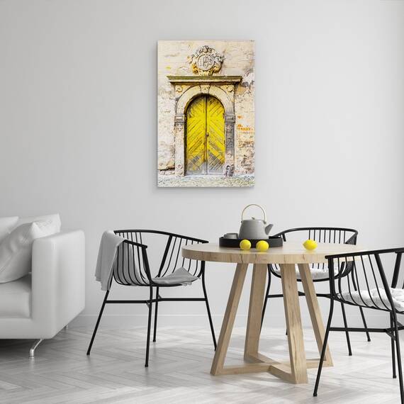 Tablou Canvas - Moravia, Usa, Galben, Marime: 40 x 60 cm - 4- Roveli