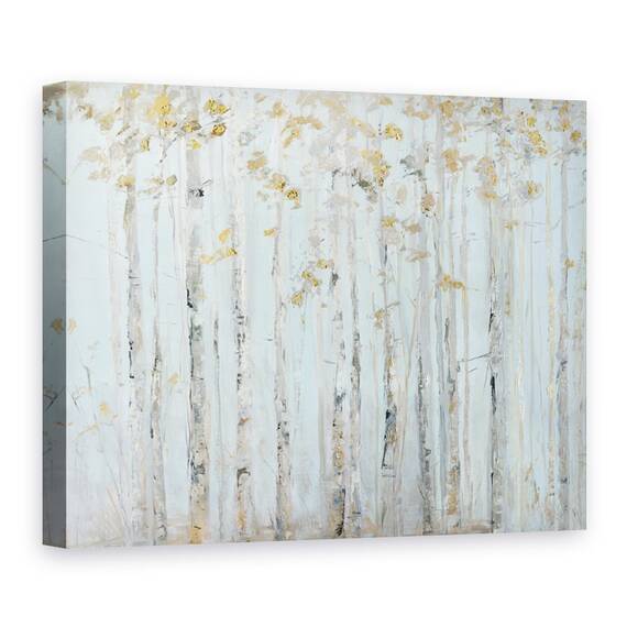 Tablou canvas - Natura, Padure, Copaci, Toamna, Pictura, Marime: 50 x 70 cm - - Roveli
