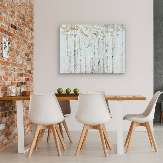 Tablou canvas - Natura, Padure, Copaci, Toamna, Pictura, Marime: 50 x 70 cm - 4- Roveli