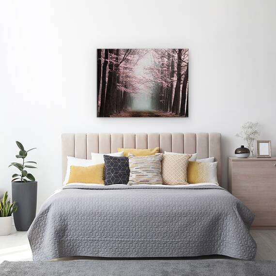 Tablou canvas - Natura, Peisajul, Padurea, CopacII Infloriti, Marime: 50 x 70 cm - 3- Roveli