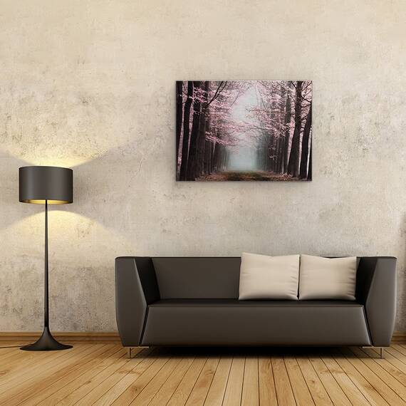 Tablou canvas - Natura, Peisajul, Padurea, CopacII Infloriti, Marime: 60 x 80 cm - 2- Roveli