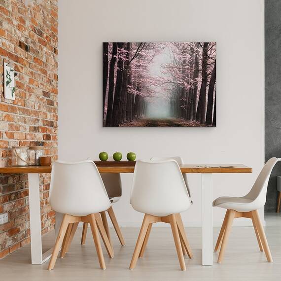 Tablou canvas - Natura, Peisajul, Padurea, CopacII Infloriti, Marime: 60 x 80 cm - 4- Roveli