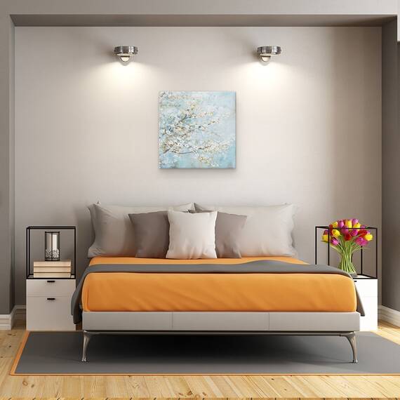 Tablou canvas - Cand oceanul se transforma in foc albastru, Ocean, Insulele Canare, Spania, Marime: 60 x 60 cm - 3- Roveli