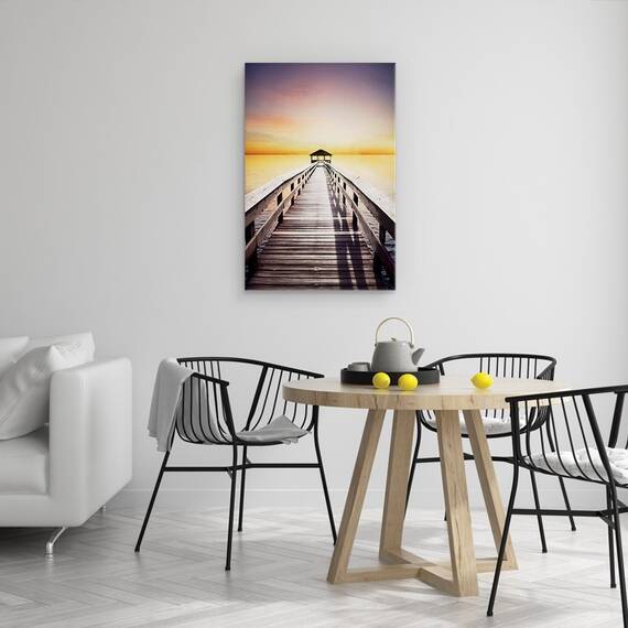 Tablou Canvas - Peisaj, Natura, Mare, Dig, Apus, Marime: 40 x 60 cm - 4- Roveli
