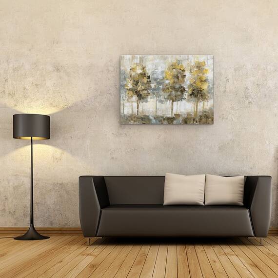 Tablou canvas - Rezumat, Copaci, Toamna, Pictura, Marime: 60 x 80 cm - 2- Roveli