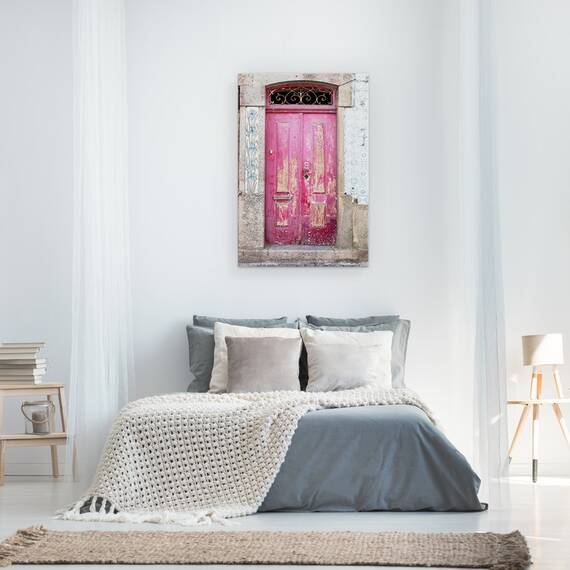 Tablou Canvas - Usa Portugheza, Purtata, Violet, Marime: 60 x 90 cm - 3- Roveli