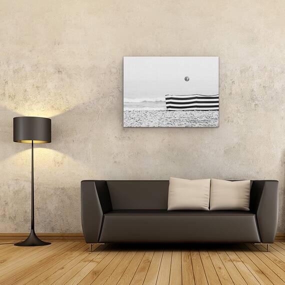 Tablou Canvas - Alb-Negru, Marime: 60 x 80 cm - 2- Roveli