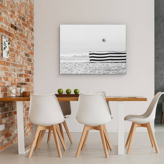 Tablou Canvas - Alb-Negru, Marime: 60 x 80 cm - 4- Roveli