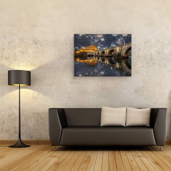 Tablou Canvas - Arce Si Nori, Marime: 60 x 80 cm - 2- Roveli
