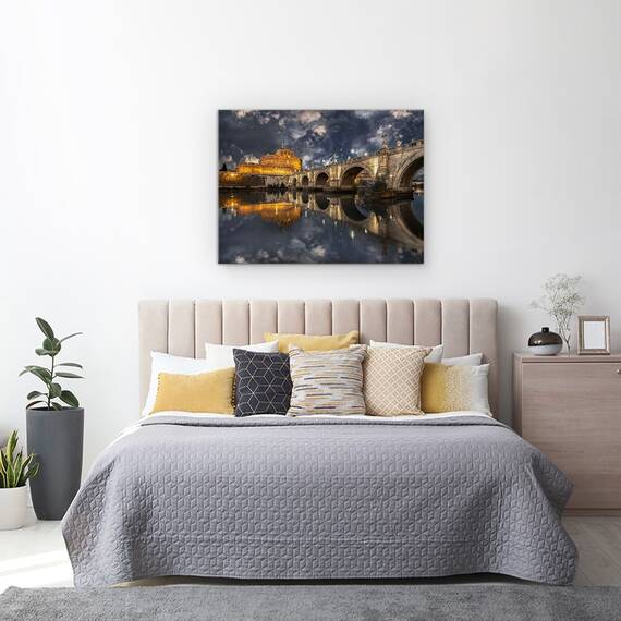 Tablou Canvas - Arce Si Nori, Marime: 60 x 80 cm - 3- Roveli