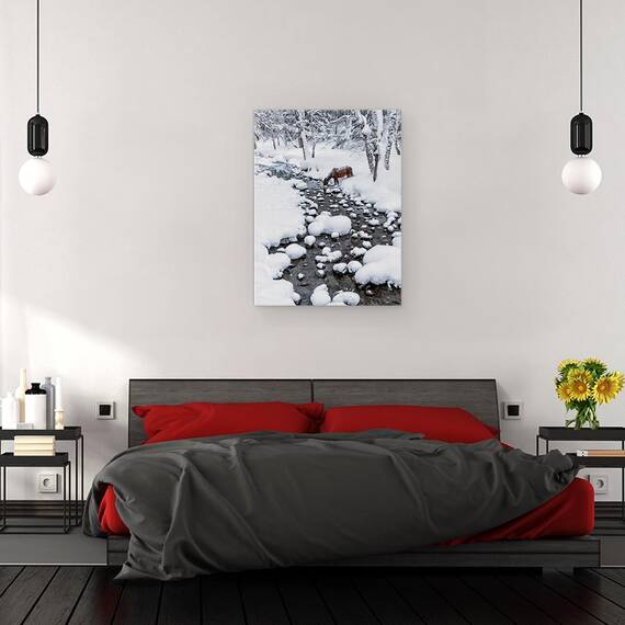 Tablou Canvas - Baut In Zapada, Marime: 60 x 80 cm - 3- Roveli