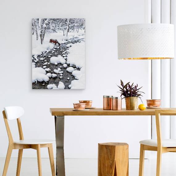 Tablou Canvas - Baut In Zapada, Marime: 60 x 80 cm - 4- Roveli