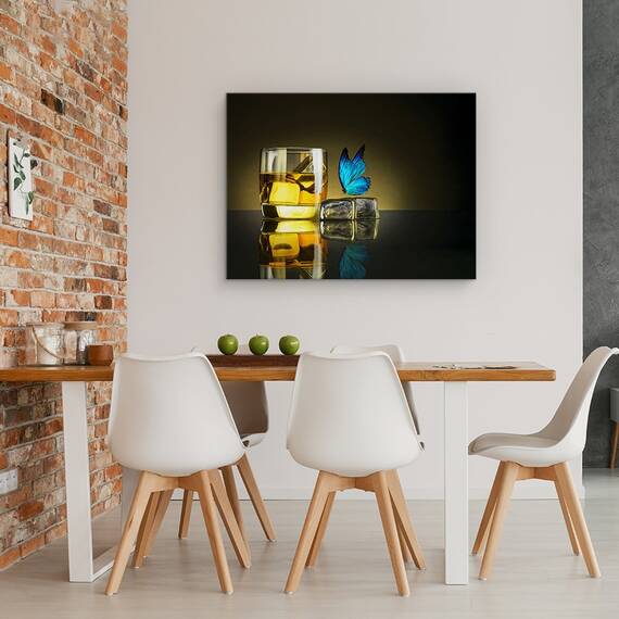 Tablou Canvas - Bautura Fluturelui, Marime: 60 x 80 cm - 4- Roveli