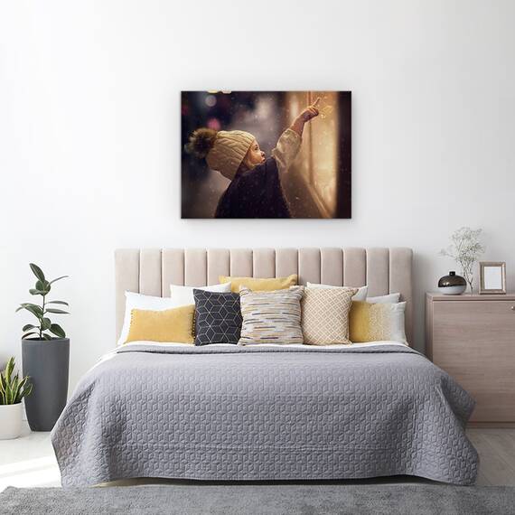 Tablou Canvas - Cumparaturi De Craciun, Marime: 60 x 80 cm - 3- Roveli
