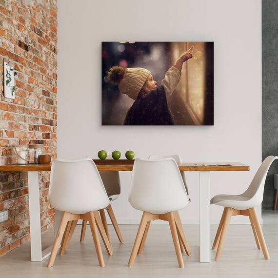 Tablou Canvas - Cumparaturi De Craciun, Marime: 60 x 80 cm - 4- Roveli