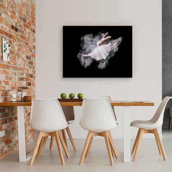Tablou Canvas - Dansator De Praf, Marime: 60 x 80 cm - 4- Roveli
