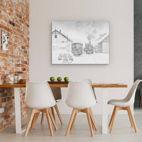 Tablou Canvas - Din Siberia Cu Dragoste, Marime: 60 x 80 cm - 4- Roveli
