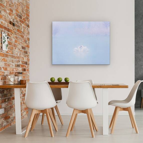 Tablou Canvas - Dragoste In Ceata Diminetii, Marime: 60 x 80 cm - 4- Roveli