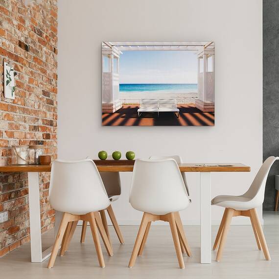 Tablou Canvas - Fereastra Spre Mare, Marime: 60 x 80 cm - 4- Roveli