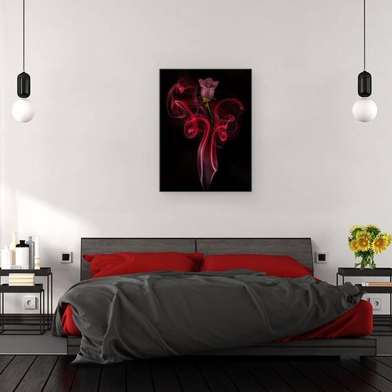 Tablou Canvas - Floare Dansand, Marime: 60 x 80 cm - 3- Roveli