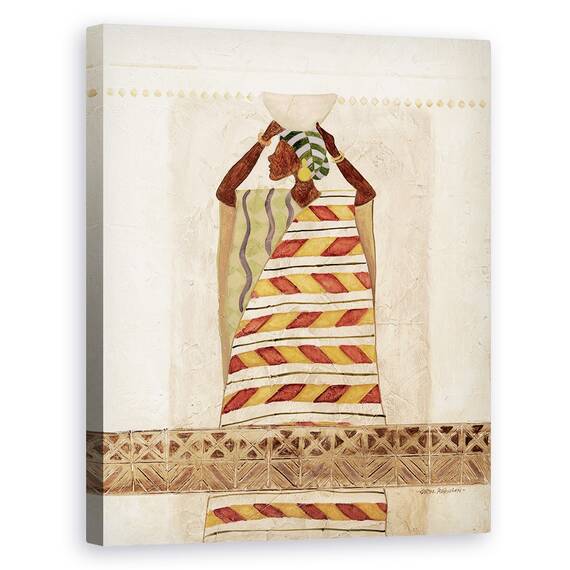 Tablou canvas - Frumusete Africana 2, Marime: 40 x 50 cm - - Roveli
