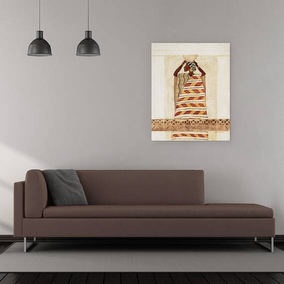 Tablou canvas - Frumusete Africana 2, Marime: 40 x 50 cm - 2- Roveli