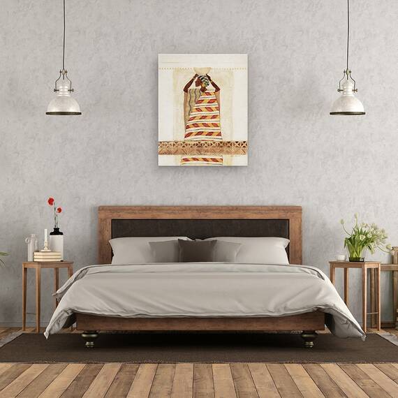 Tablou canvas - Frumusete Africana 2, Marime: 40 x 50 cm - 3- Roveli