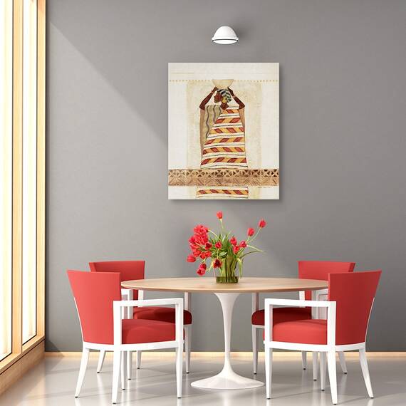 Tablou canvas - Frumusete Africana 2, Marime: 40 x 50 cm - 4- Roveli