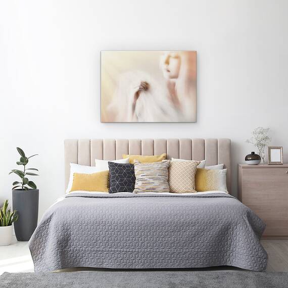 Tablou Canvas - Frumusete Blonda, Marime: 60 x 80 cm - 3- Roveli