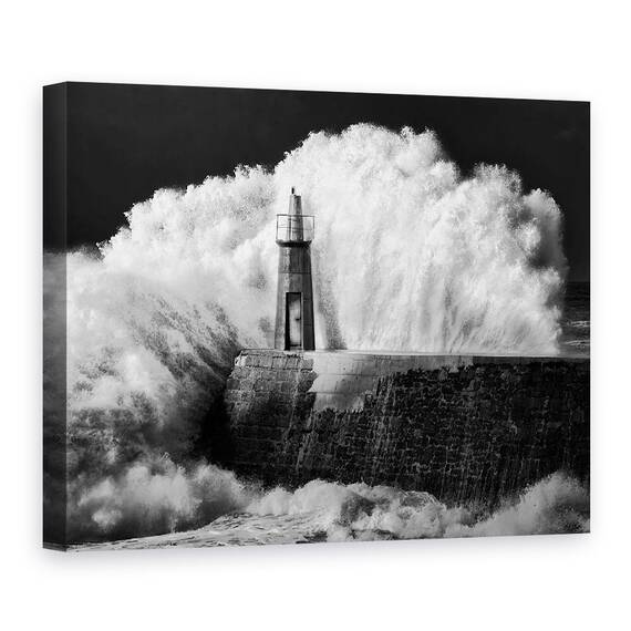 Tablou Canvas - Furtuna, Marime: 60 x 80 cm - - Roveli