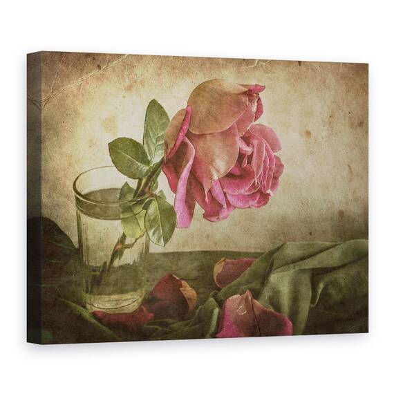 Tablou Canvas - Lacrima Trandafirului, Marime: 60 x 80 cm - - Roveli