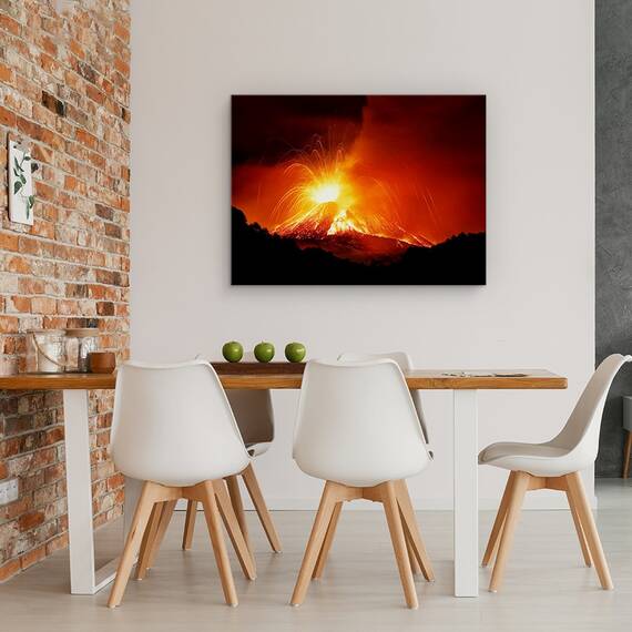 Tablou Canvas - Muntele Etna, Marime: 60 x 80 cm - 4- Roveli