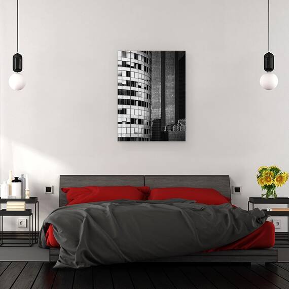 Tablou Canvas - O Multime De Ferestre, Marime: 60 x 80 cm - 3- Roveli