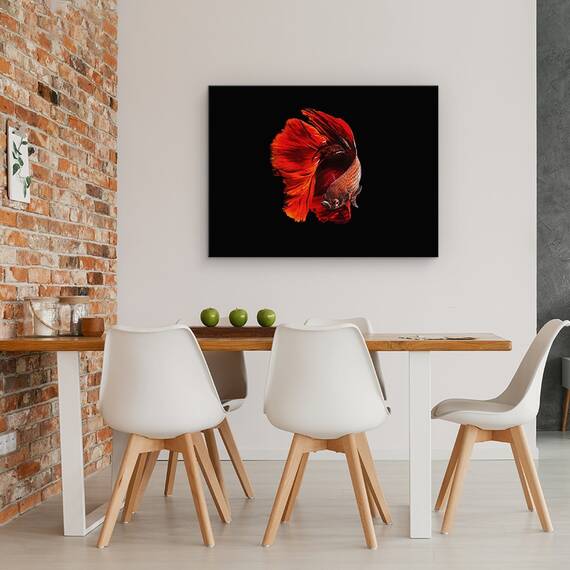 Tablou Canvas - Rosu, Marime: 60 x 80 cm - 4- Roveli