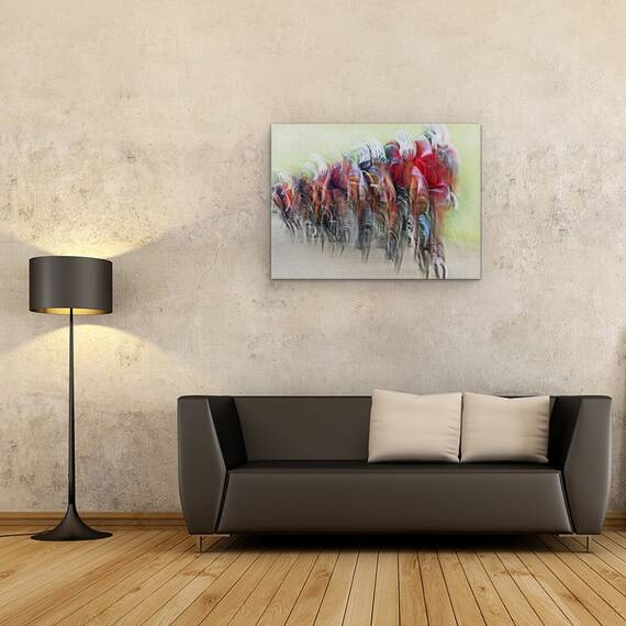 Tablou Canvas - Trenul, Marime: 60 x 80 cm - 2- Roveli