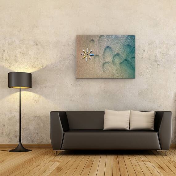 Tablou Canvas - Yoga Aeriana, Marime: 60 x 80 cm - 2- Roveli