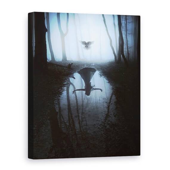 Tablou Canvas - Zboara Spre Tine, Marime: 60 x 80 cm - - Roveli