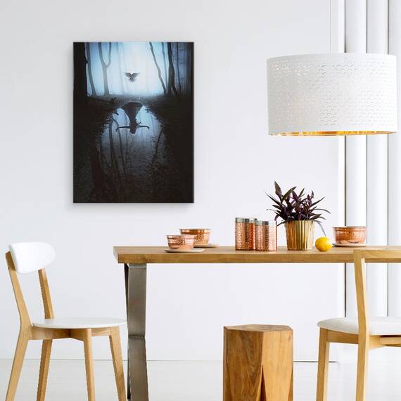 Tablou Canvas - Zboara Spre Tine, Marime: 60 x 80 cm - 4- Roveli