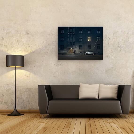Tablou Canvas - Ziua In Care Am Vazut Moartea, Marime: 60 x 80 cm - 2- Roveli