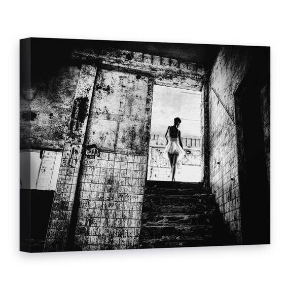 Tablou Canvas - Balerina, Marime: 50 x 70 cm - - Roveli