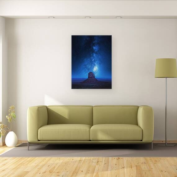 Tablou Canvas - Calea Lactee, Marime: 60 x 80 cm - 2- Roveli