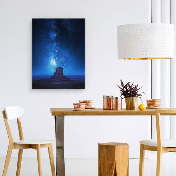 Tablou Canvas - Calea Lactee, Marime: 60 x 80 cm - 4- Roveli