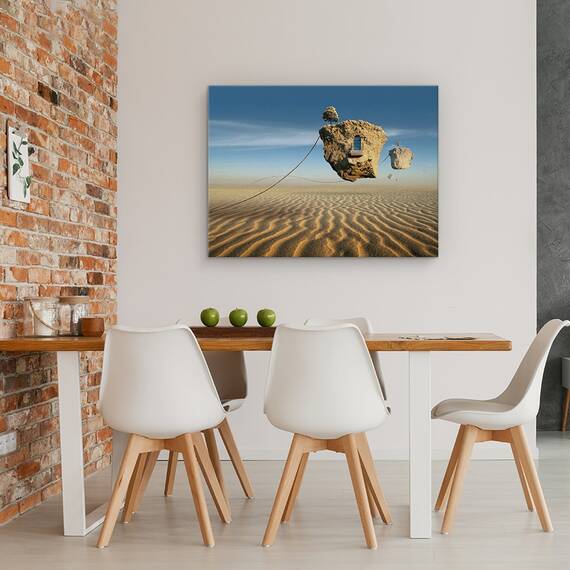 Tablou Canvas - Desert, Marime: 60 x 80 cm - 4- Roveli