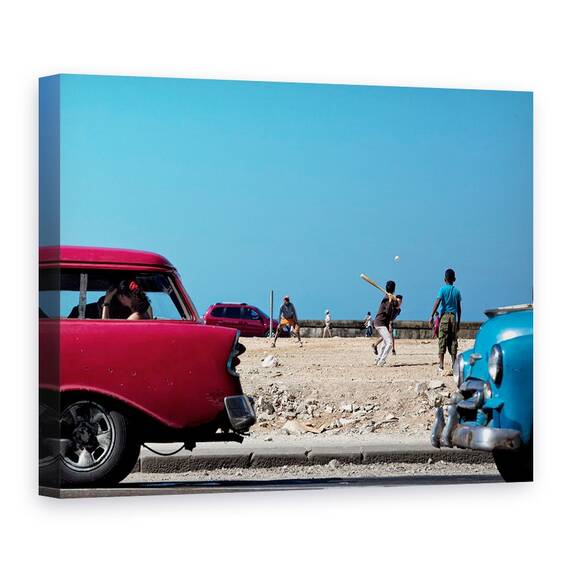 Tablou Canvas - Dincolo De Zid, Marime: 60 x 80 cm - - Roveli