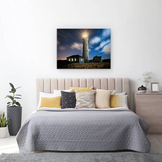 Tablou Canvas - Farul, Marime: 60 x 80 cm - 3- Roveli