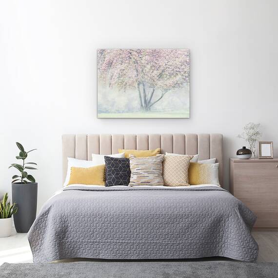 Tablou Canvas - Floare De Cires In Ceata, Marime: 50 x 70 cm - 3- Roveli